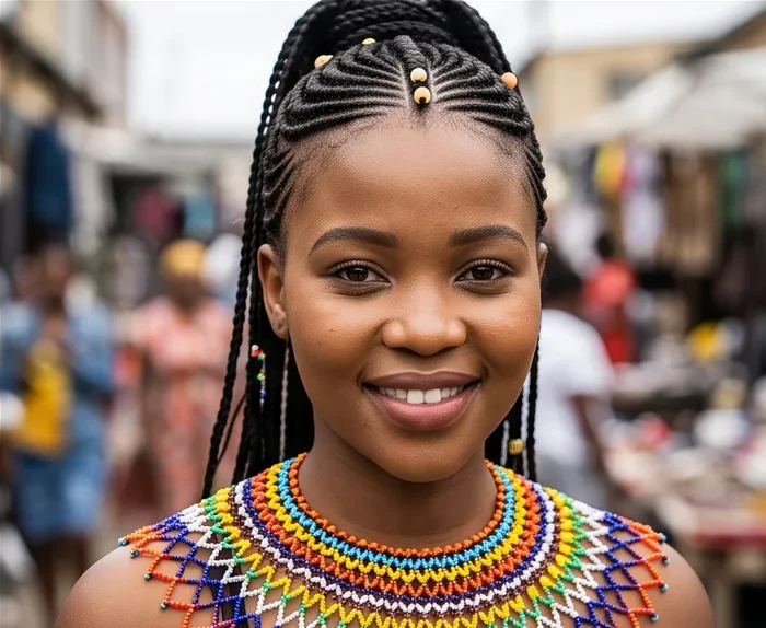 Nomvula from Durban, smiling